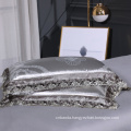 Shiny jacquard lace bedding sets